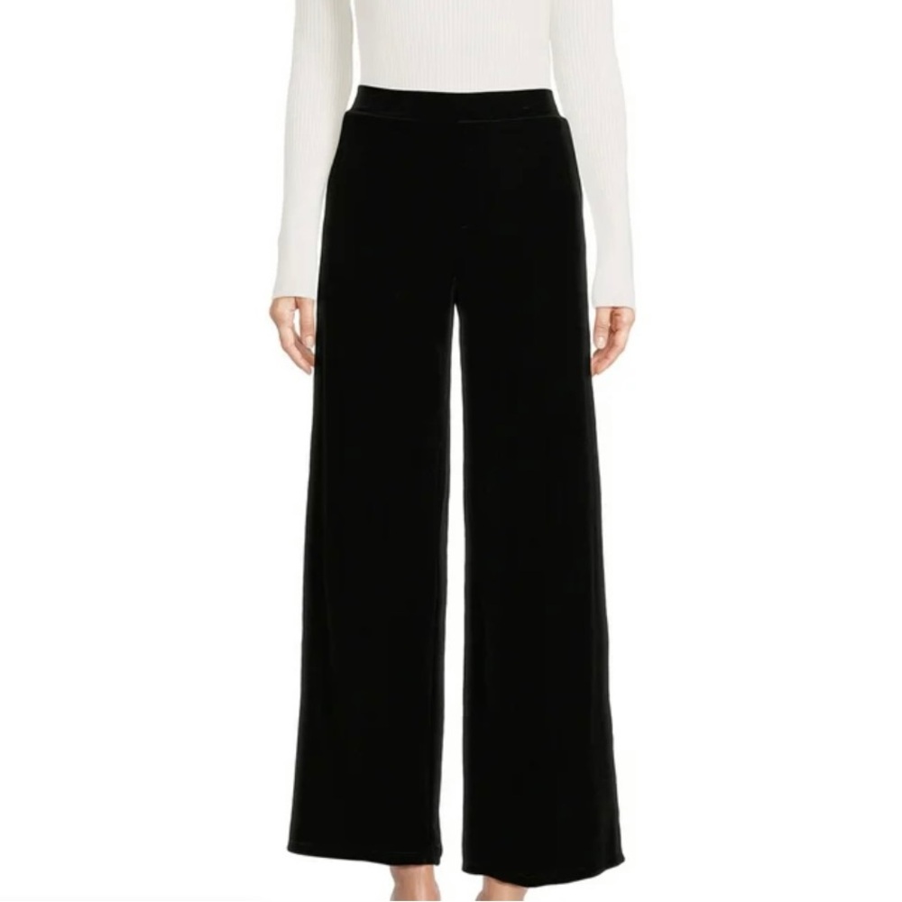 Time and Tru Black Wide Leg Pants High-Rise, Sizes XS